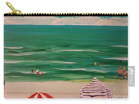 Serene Day at the Beach - Zip Pouch