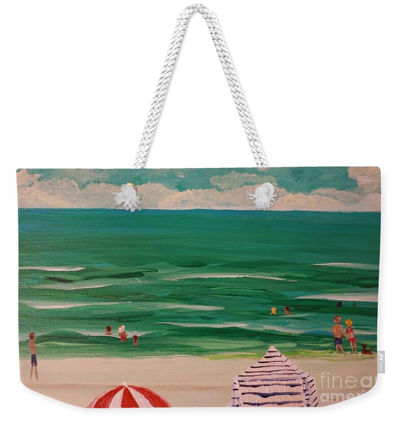 Serene Day at the Beach - Weekender Tote Bag