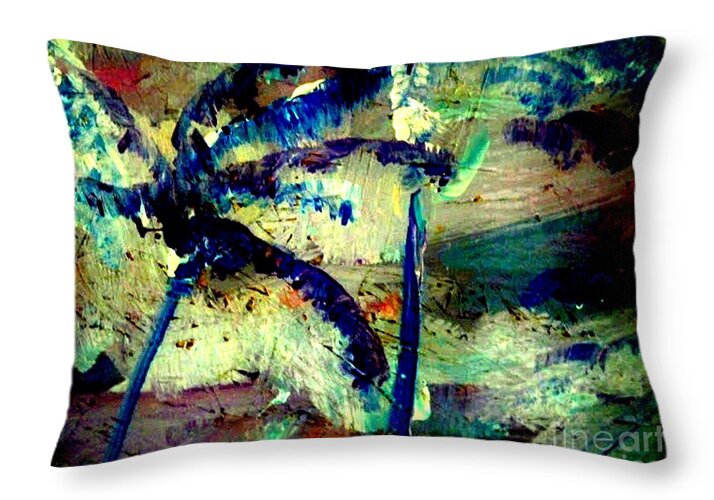 Shade's of Palms - Throw Pillow