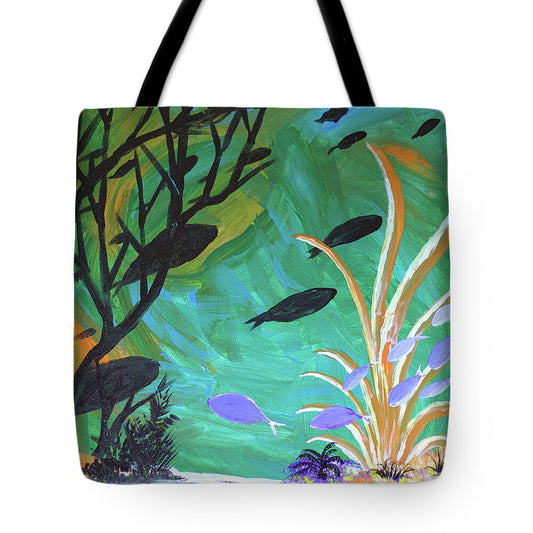 Shadow Fish - Tote Bag