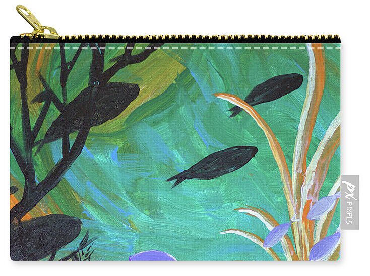 Shadow Fish - Zip Pouch
