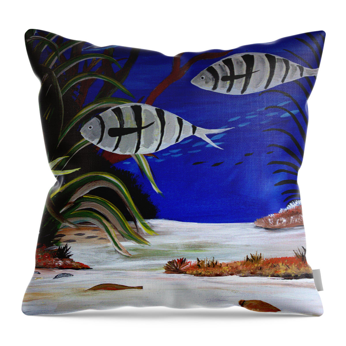 Sheep Head - Throw Pillow