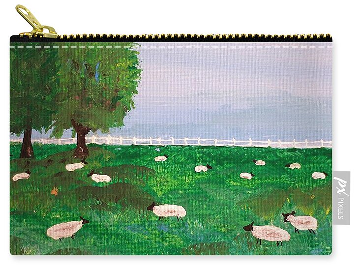 Sheep Little Bo-Peep - Zip Pouch