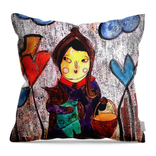 Sheree and Yn0t - Throw Pillow