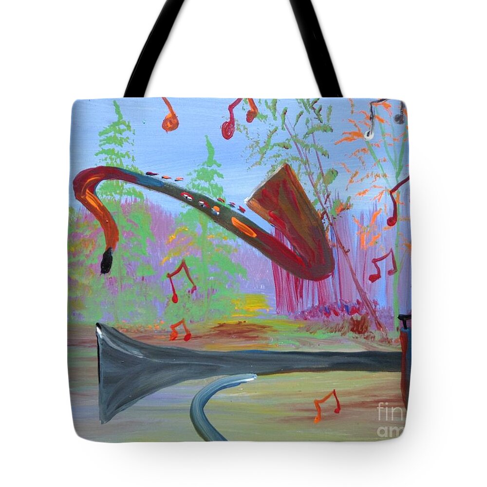 Singing Forest - Tote Bag