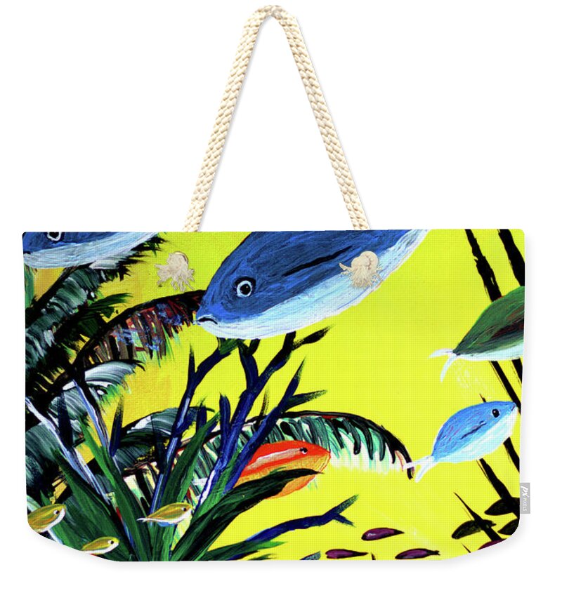 Sun and Fish - Weekender Tote Bag