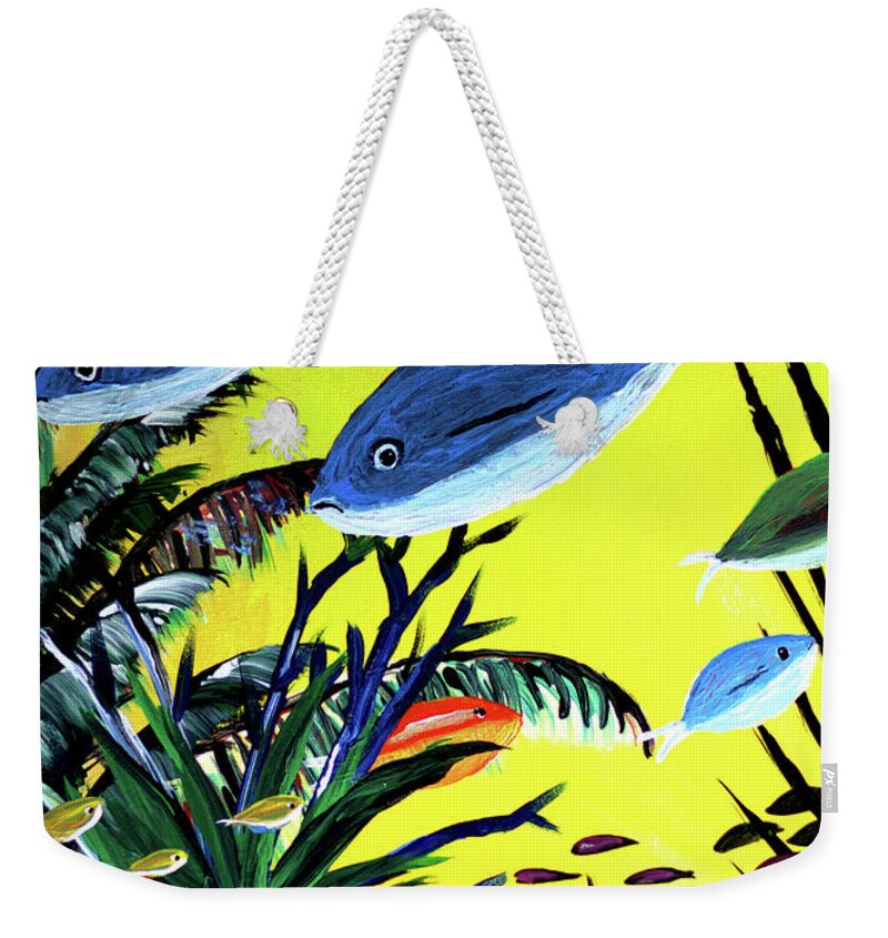 Sun and Fish - Weekender Tote Bag