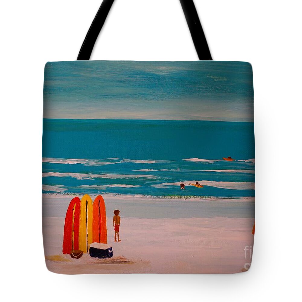 Sunny Day at the Beach - Tote Bag