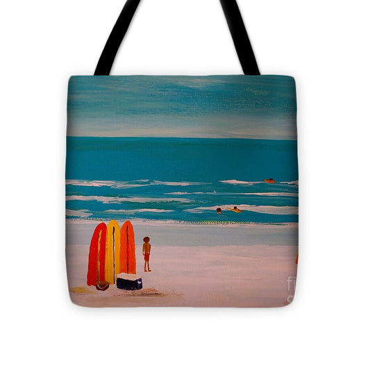 Sunny Day at the Beach - Tote Bag