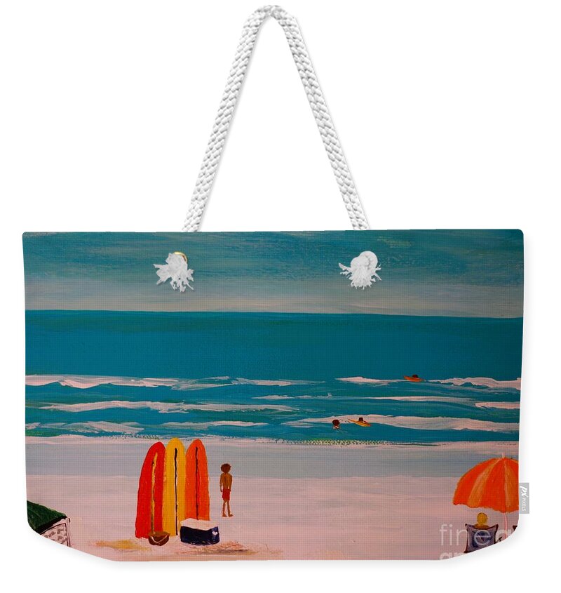 Sunny Day at the Beach - Weekender Tote Bag
