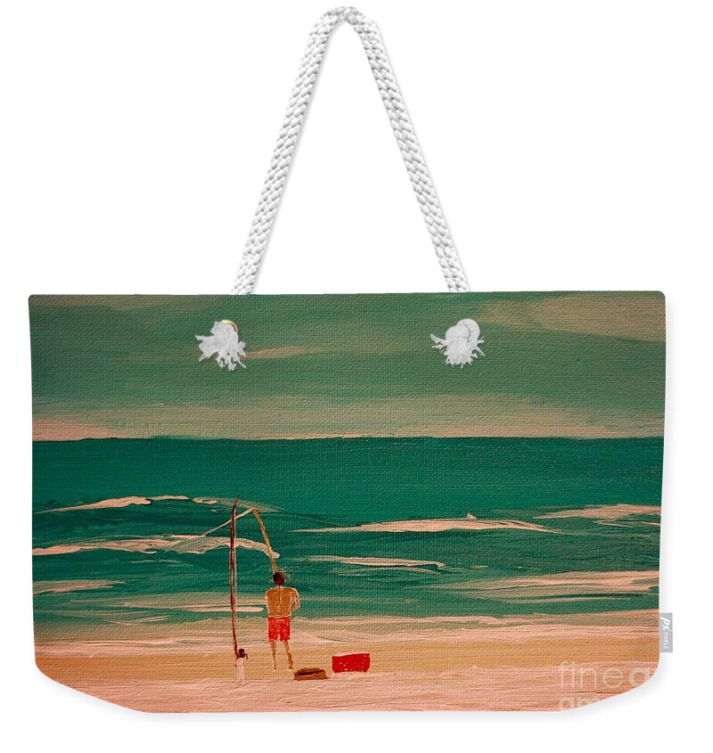 Surf Fishing - Weekender Tote Bag
