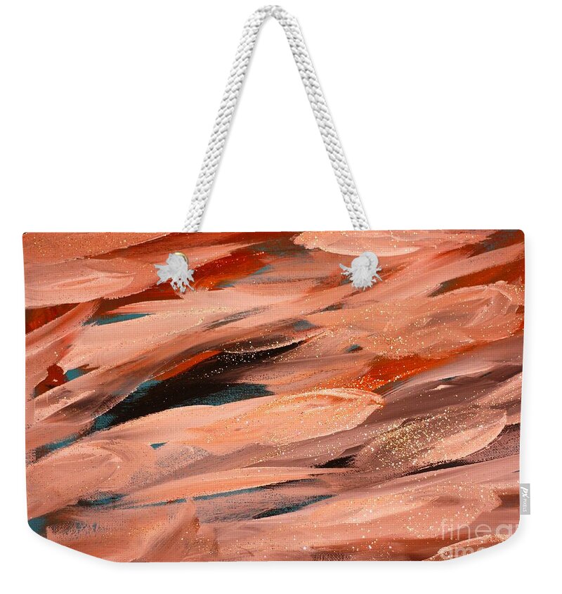 Swirling Hues of Autumn - Weekender Tote Bag