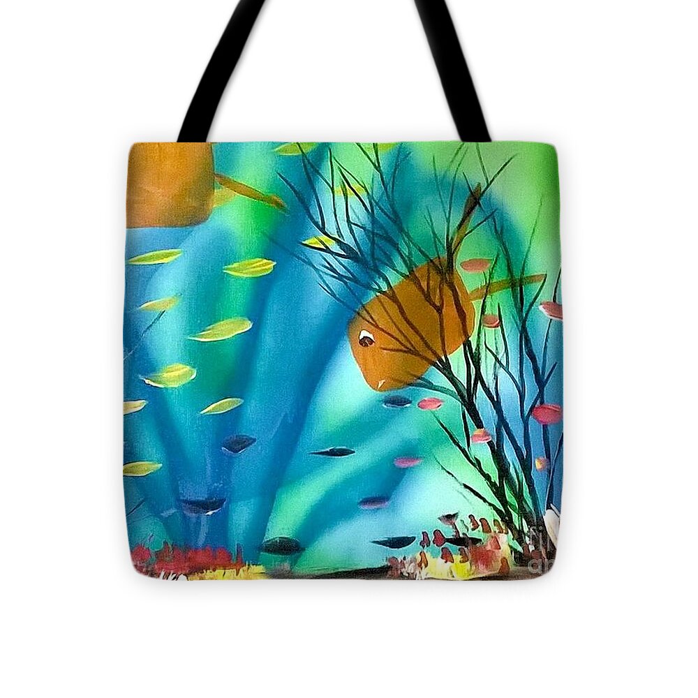 Tan Fish - Tote Bag
