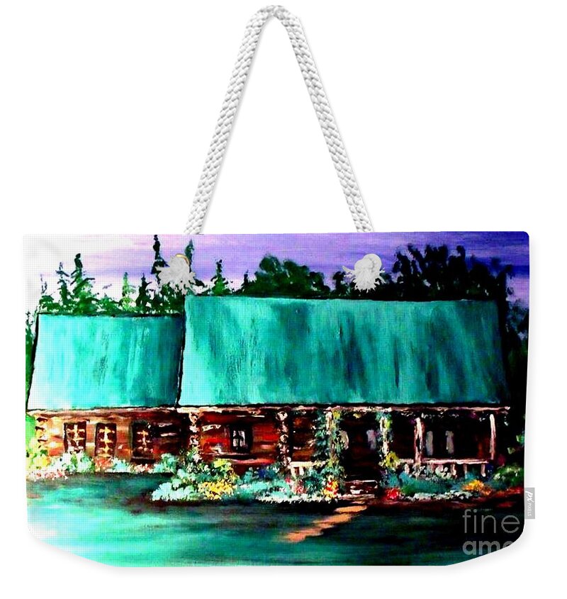 Tennessee Cabin - Weekender Tote Bag