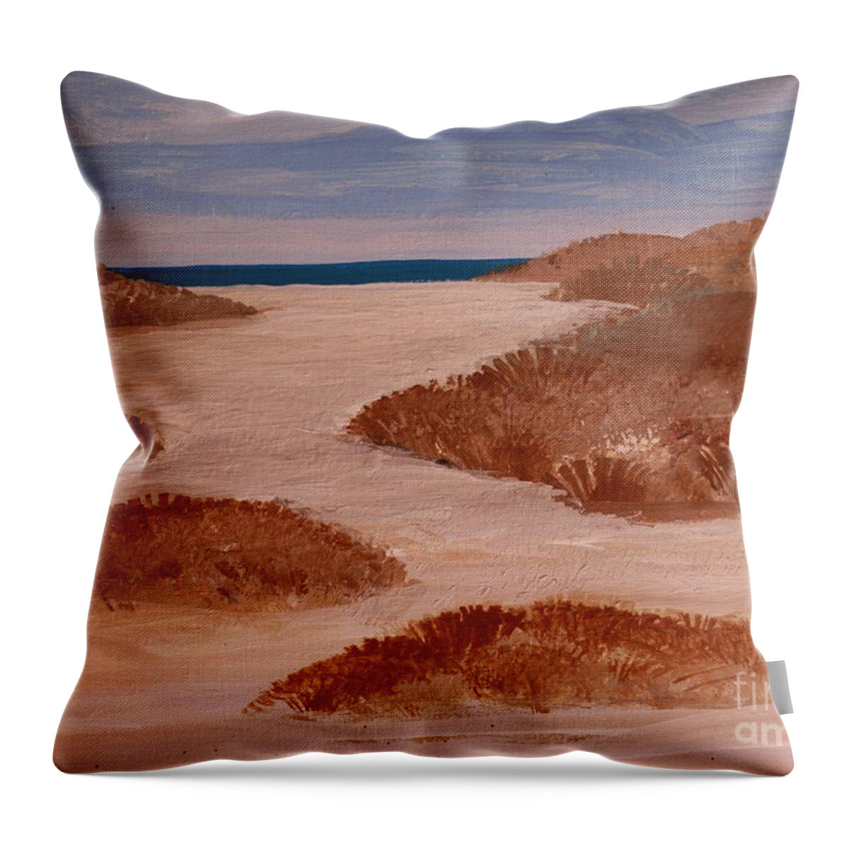 The Dunes Navel Live Oaks - Throw Pillow