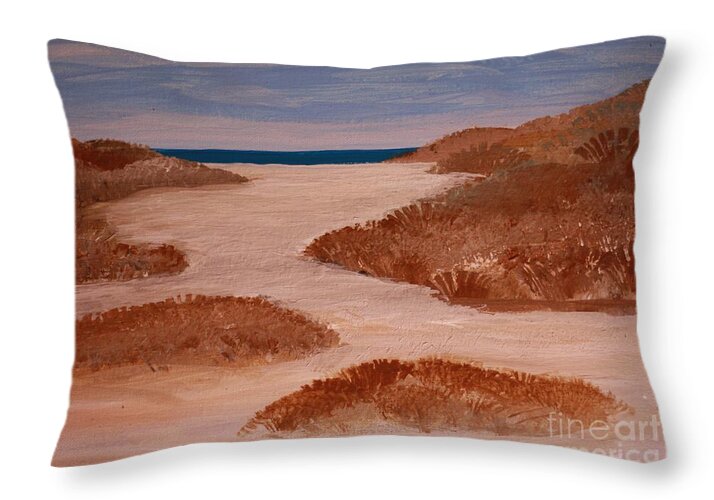 The Dunes Navel Live Oaks - Throw Pillow