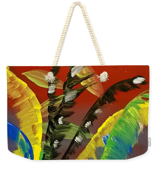 The palms of Navarre - Weekender Tote Bag