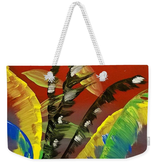 The palms of Navarre - Weekender Tote Bag