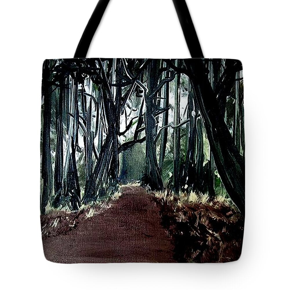 The Road Is Long - Tote Bag