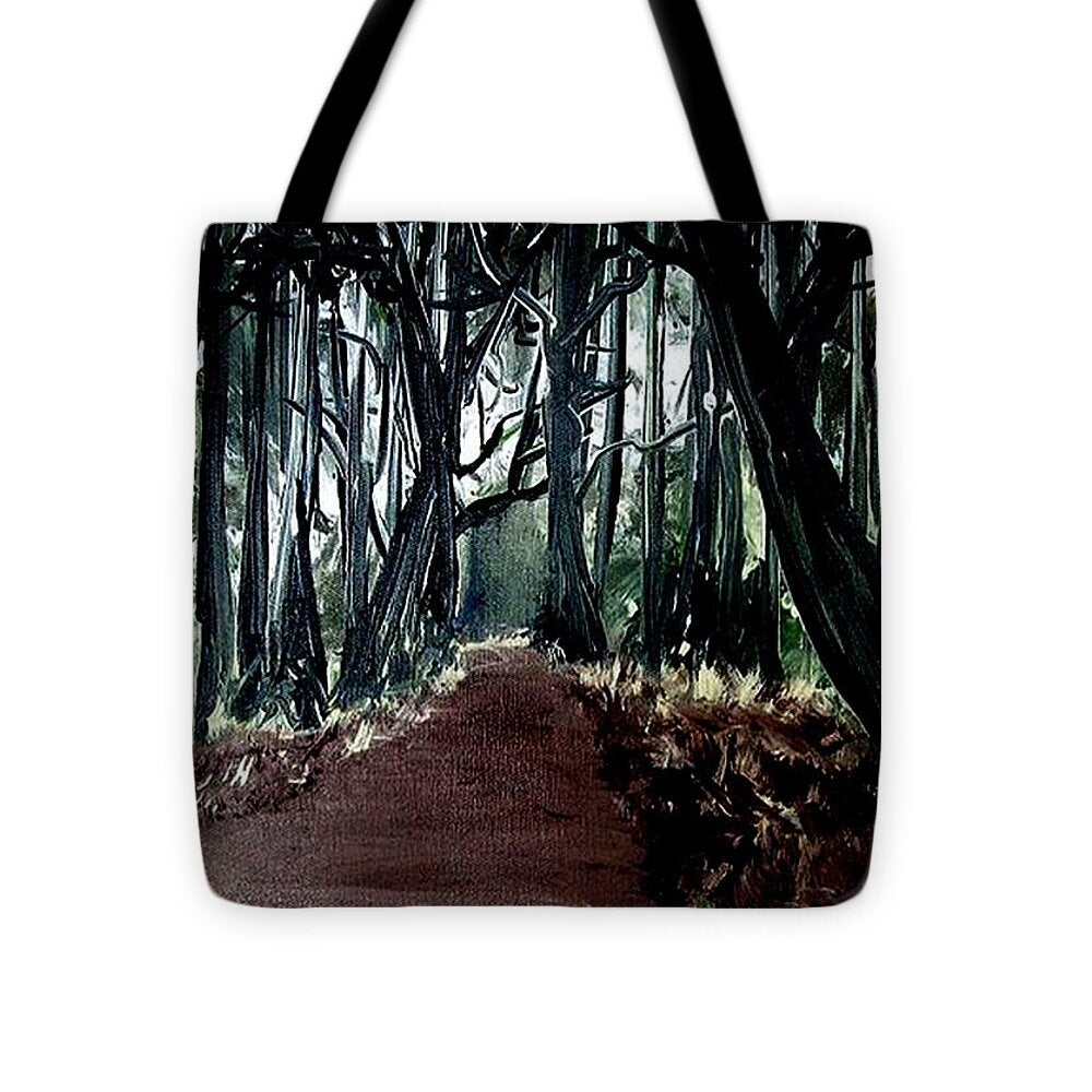 The Road Is Long - Tote Bag
