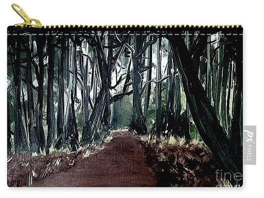 The Road Is Long - Zip Pouch