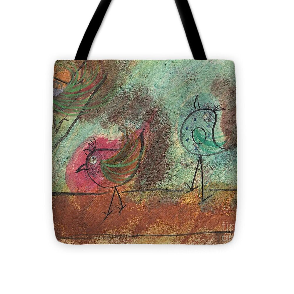 Three Birdies - Tote Bag