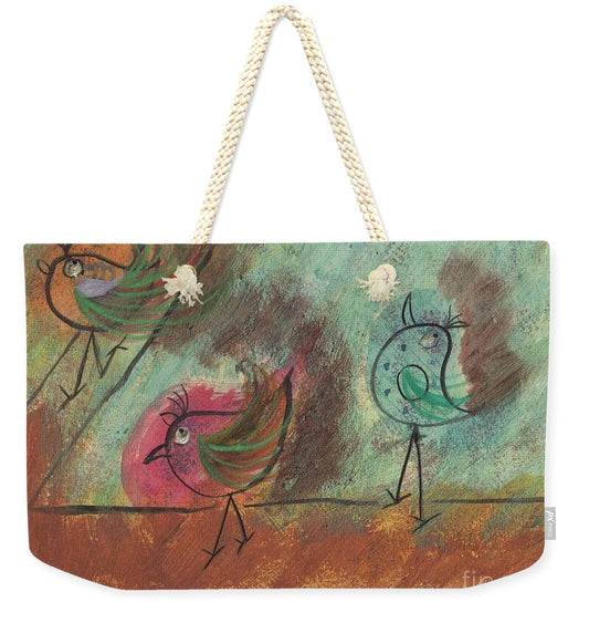 Three Birdies - Weekender Tote Bag