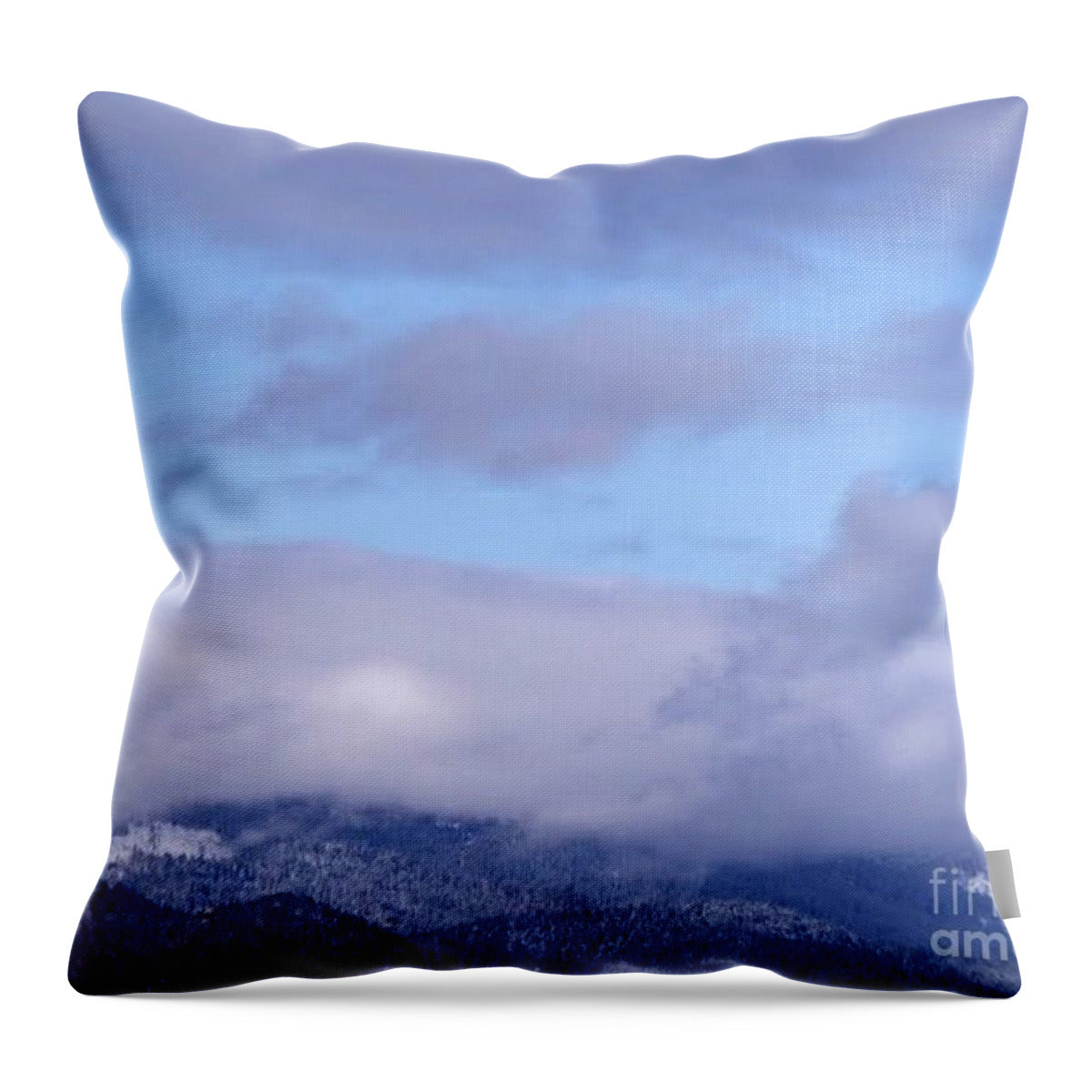 Through the Clouds - Throw Pillow