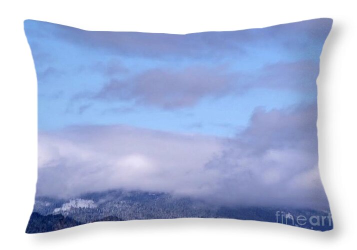 Through the Clouds - Throw Pillow