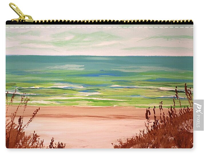 Tranquil Beach View - Zip Pouch