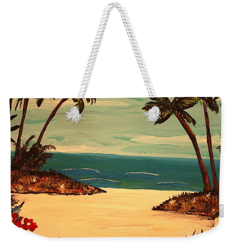 Tropic Flowers - Weekender Tote Bag