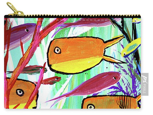 Tropical Fish Fun - Zip Pouch