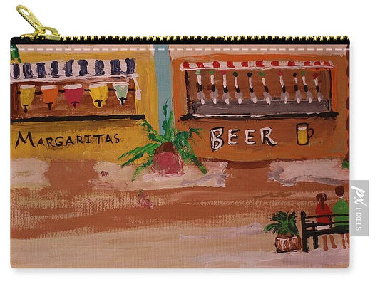 Tropical Margarita and Beer Stand - Zip Pouch