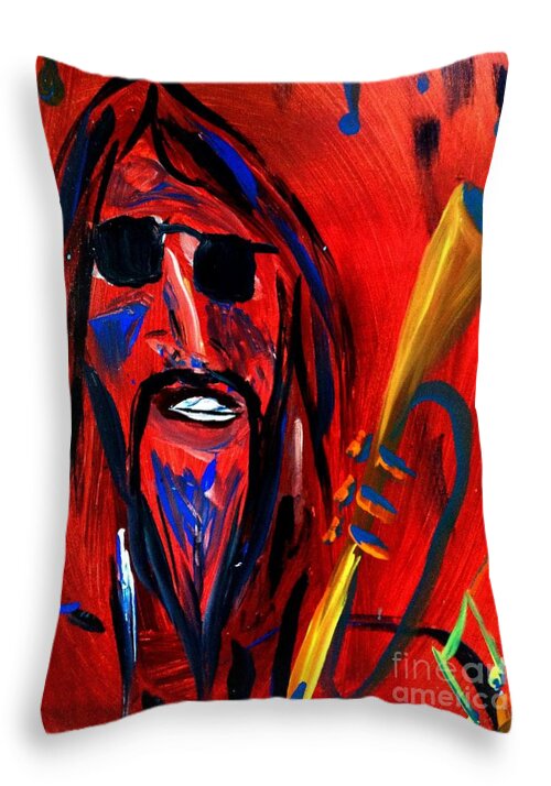 Trumpet - Throw Pillow