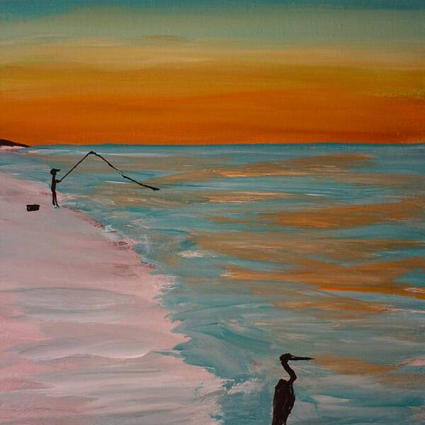 Two Fishermen Print