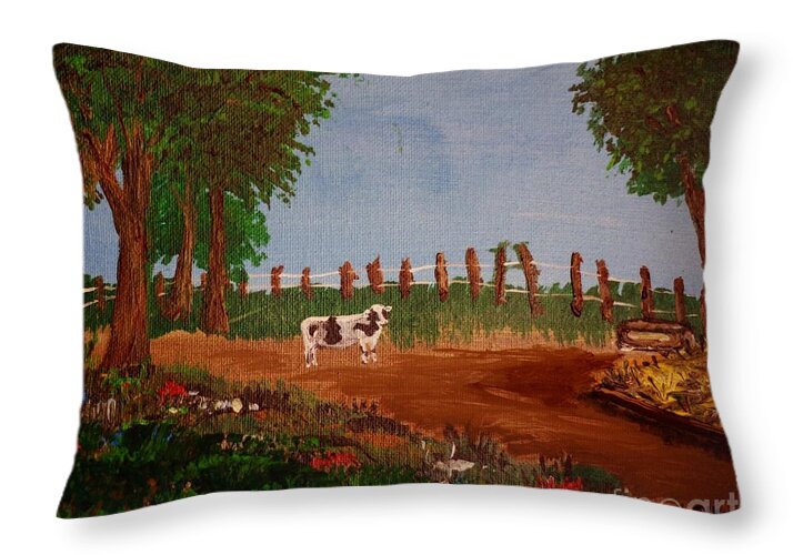 Until the Cows come Home - Throw Pillow